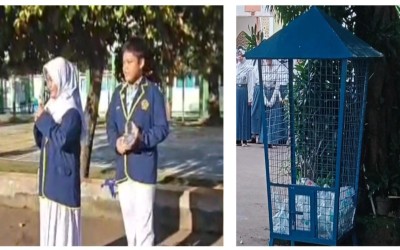 OSIM MTs Negeri 3 Bogor Sosialisasikan Bank Sampah, Bangun Kepedulian Lingkungan Sejak Dini